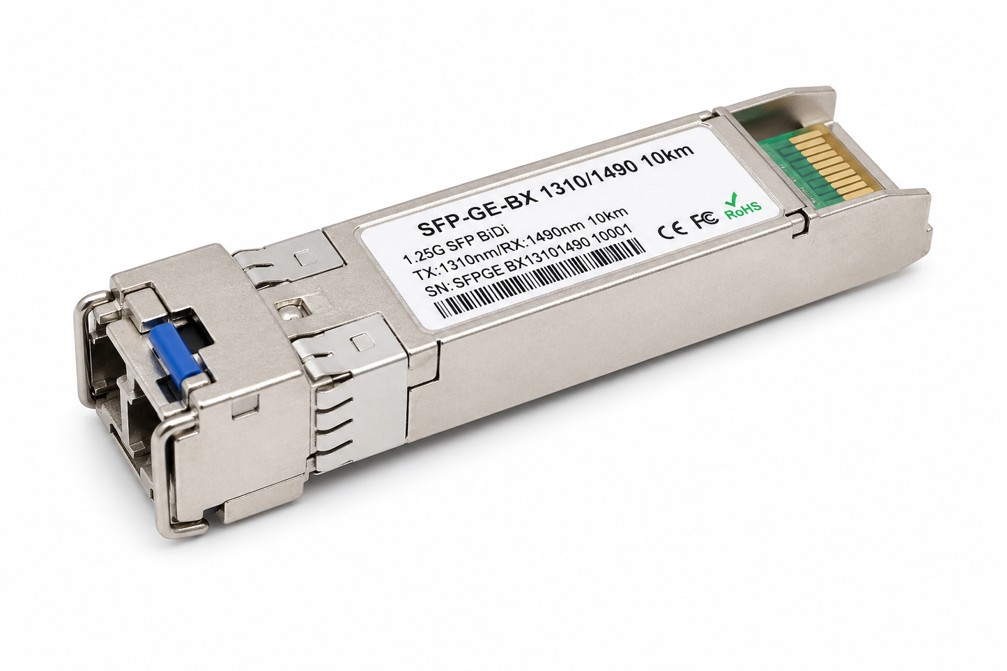 (FS)SFP MODULE - SFP-GE-BX 1310/1490 10km