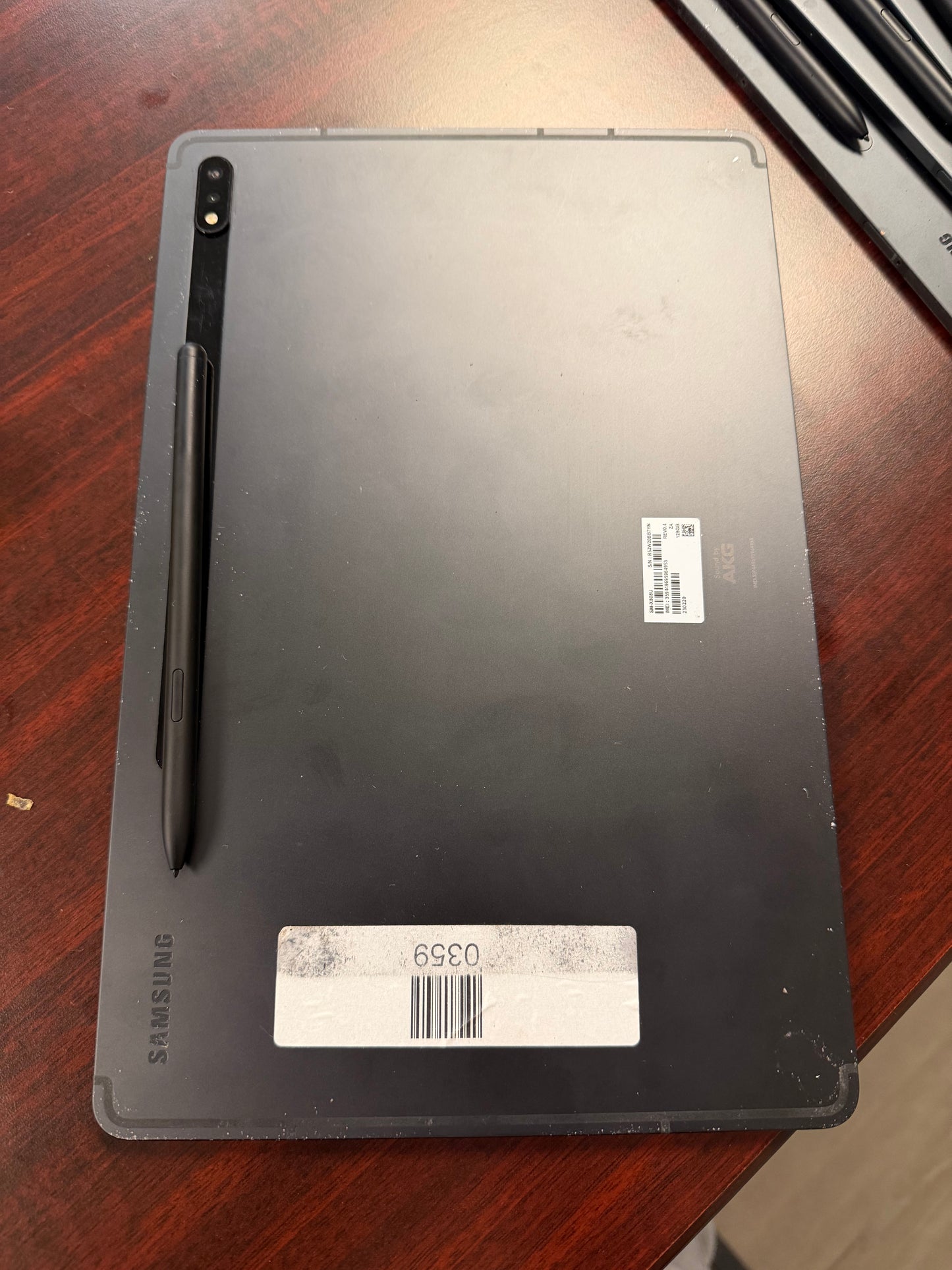 Samsung SM-X808U  (Galaxy Tab S8+ 5G + S Pen)